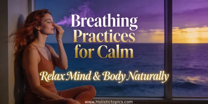 Breathing practices pranayama for calm to relax mind and body naturally
